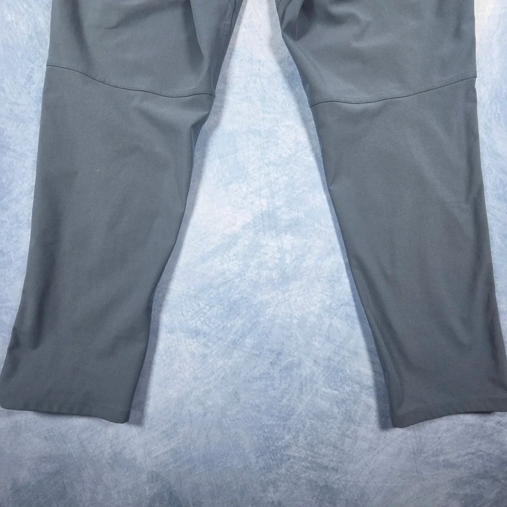 Lululemon ABC Pant Slim Fit Warpstreme Slate Blue Grey Mens 35x28 Five Pocket